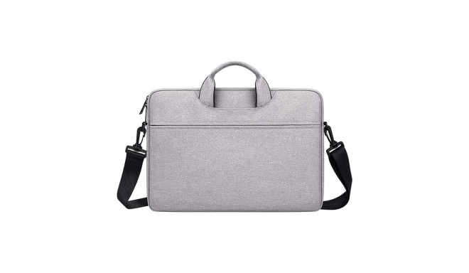 Devia laptop handbag / MacBook handbag Justyle 15,4'' grey
