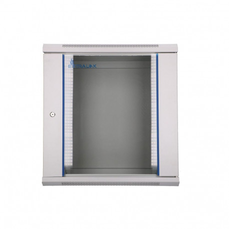 Extralink Rackmount cabinet 12U 600x450 Gray wall mounted