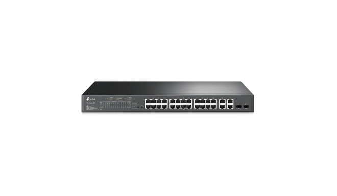 Switch|TP-LINK|SL2428P|Rack|PoE+ ports 24|250 Watts|SL2428P