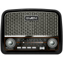 Speaker SVEN SRP-555, black-silver (3W, FM/AM/SW, USB, SD/microSD, battery)