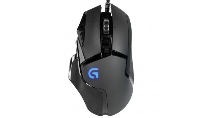 Myszka gamingowa Logitech G502 Hero przewodowa 25600 dpi optyczna czarna