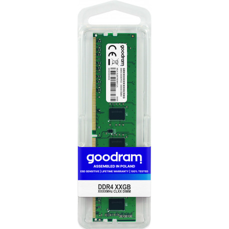 GOODRAM operatiivmälu 8GB 1x8GB 2400MHz DDR4 CL17 DIMM