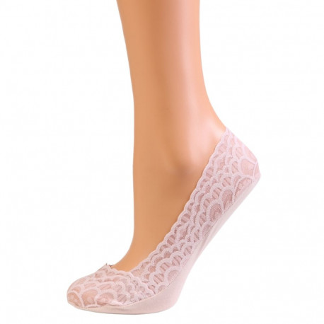 SOKISAHTEL DESI heleroosad pitsilised stepsid 444