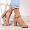 eVento W 4616 EVE344C suede sandals (38)