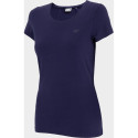 4f Women's T-shirt H4Z22-TSD350 Dark blue size XS