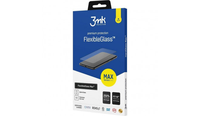 3MK FlexibleGlass Max iPhone 14 Plus 6.7" must, hübriidklaas tugevdatud servadega
