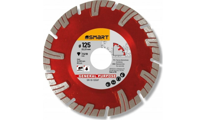 Smart Diamond Blade General Purpose 125mm (SM-10-125GP)