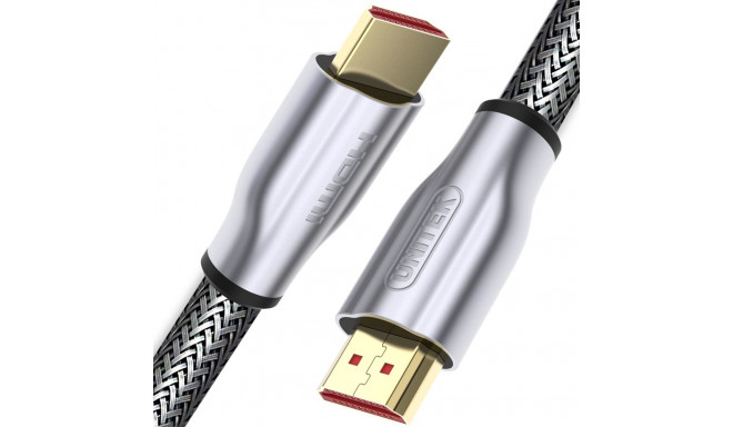Unitek HDMI - HDMI kaabel 3m hõbedane (Y-C139RGY)