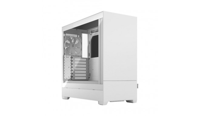 Fractal Design Pop Silent valge TG läbipaistev ATX korpus aknaga, valge