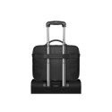 PORT DESIGNS | Courchevel | Fits up to size 15.6 " | Messenger - Briefcase | Black | Shoulder strap