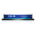 VERBATIM CD-R 80 min. / 700MB 52x 10-pack spindle DataLife Plus extra protection surface