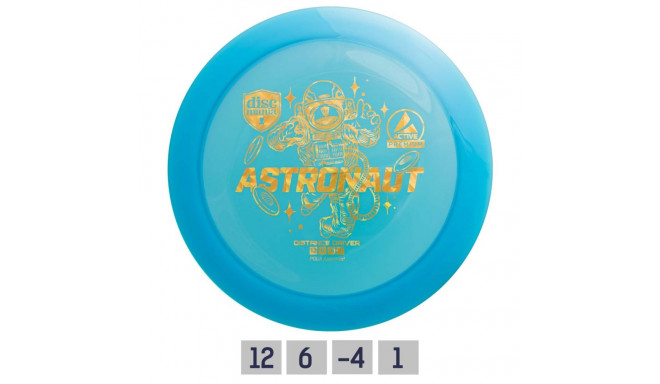 Discgolf DISCMANIA Distance Driver ASTRONAUT Active Premium Blue 12/6/-4/1