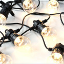 Platinet light bulb chain POLWT10Z LED 5m