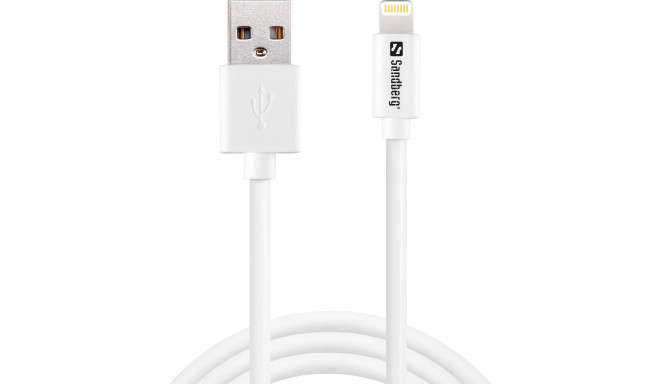 Sandberg 440-75 USB>Lightning MFI 1m White