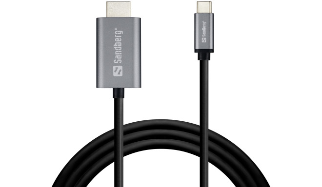 Sandberg 136-21 USB-C to HDMI Cable 2M