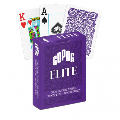 Playing Cards - Copag 1546 Elite Jumbo Index Purple