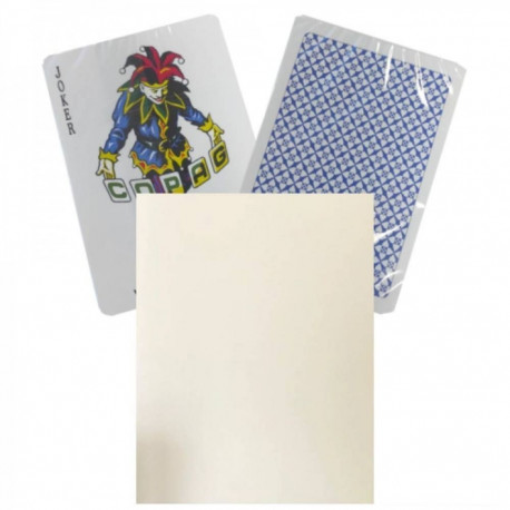 Copag Poker Tech Art Jumbo Index Playing Cards (Blue)