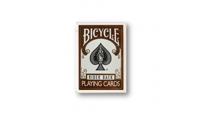 Bicycle Rider Back Playing Cards (Brown)