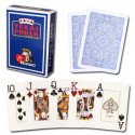 Modiano Texas Hold Em Jumbo Index Playing Cards (Blue)