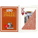 Modiano Texas Hold Em Jumbo Index Playing Cards (Brown)