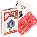 Bicycle Rider Back Bridge Size Playing Cards (Red)