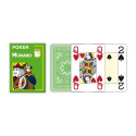 Poker 4 Jumbo Index Modiano Playing Cards (Light Green)