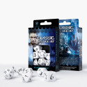 Classic Rpg Dice Set White And Black