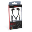 FREESTYLE SHOELACE EARPHONES + MIC FH2112 BLACK [42776]