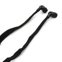 FREESTYLE SHOELACE EARPHONES + MIC FH2112 BLACK [42776]