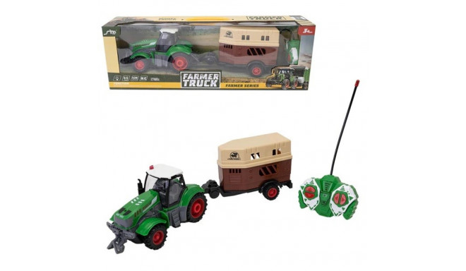 Tractor with trailer for transporting horses R/C