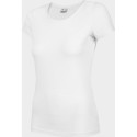 4f Women's T-shirt H4Z22-TSD350 White, size XS