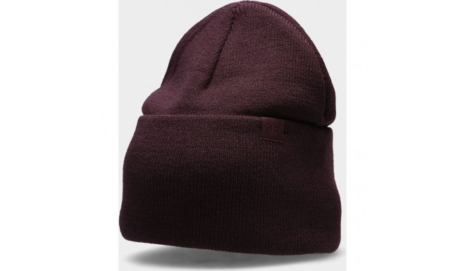 4f Winter hat H4Z22-CAM005 Burgundy size M