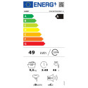 Candy | Washing Machine | CSS169TWMCRE/1-S | Energy efficiency class A | Front loading | Washing cap