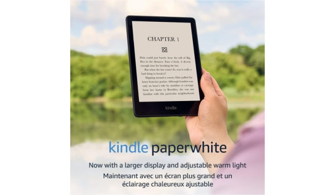 Amazon Kindle Paperwhite eBook Reader 6,8'', 16GB, 11th Gen, No ADS, Black