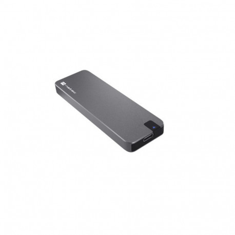 EXTERNAL SSD ENCLOSURE NATEC RHINO M.2 NVME USB-C 3.2 GEN 2 ALUMINIUM