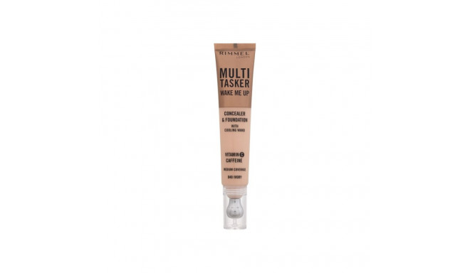 Rimmel London Multi Tasker Wake Me Up Concealer & Foundation (20ml) (040 Ivory)