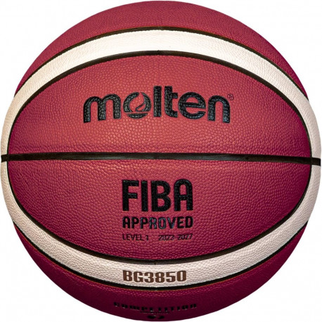 Basketball ball training MOLTEN B5G3850 FIBA synth. leather size 5