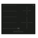 Bosch Serie 6 PXE611FC1E hob Black Built-in 60 cm Zone induction hob 4 zone(s)