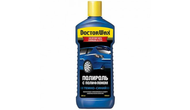 Цветная полироль с полифлоном. Тёмносинии300ml