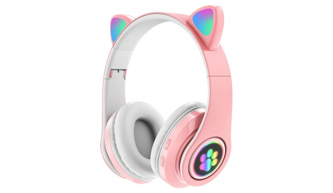 Bemi B39 Noise Cancell Kids Cat Bluetooth Wireless Headset FM Radio / MP3 Mico SD and Phone call Pin