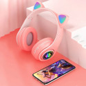 Bemi B39 Noise Cancell Kids Cat Bluetooth Wireless Headset FM Radio / MP3 Mico SD and Phone call Pin