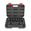 AWTOOLS IMPACT SOCKET SET 1/2" 14pcs. BLACK LINE