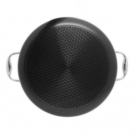 Kohersen Black Cube 24 cm must pott kaanega