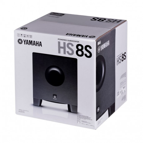 Yamaha HS8S subwoofer Black 150 W