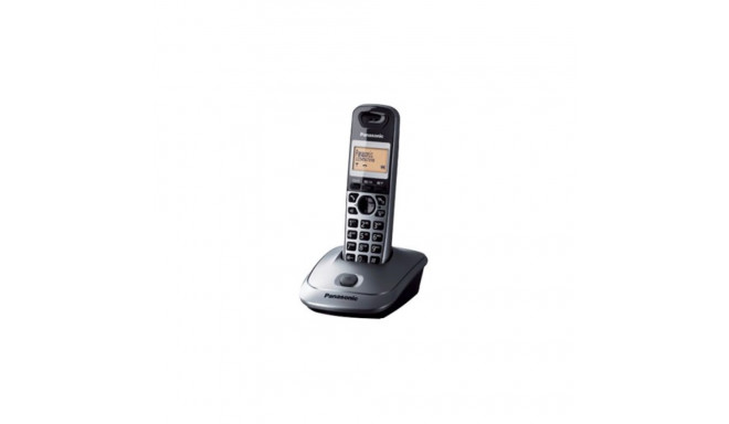 Panasonic KX-TG2511FXM taustvalgustusega nupud integreeritud ekraan helistaja ID must telefoniraamat