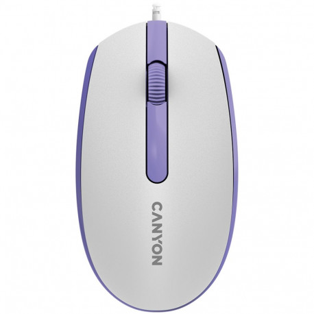 CANYON mouse M-10 Wired White Lavender