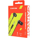 CANYON headphones EPM-01 Mic 1.2m Black