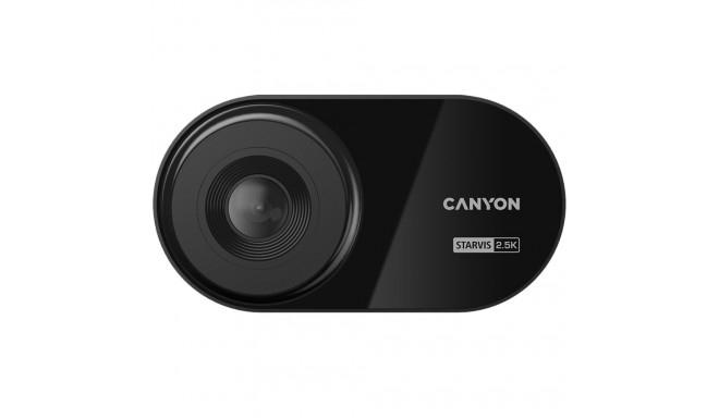 CANYON car recorder DVR25 WQHD 2.5K 1440p Wi-Fi Black