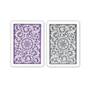 Copag 1546 Elite Poker Size Jumbo Index Playing Cards Double Deck (Purple and Grey)