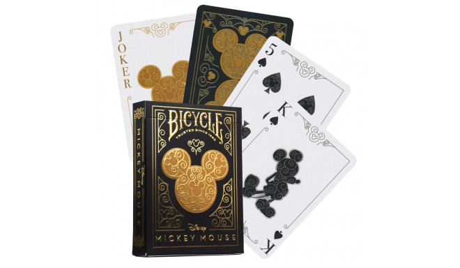 Bicycle Disney Mickey Mouse Cards (Black And Gold)